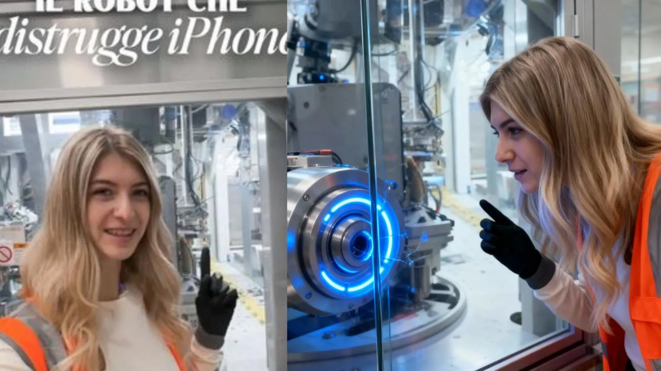 Il robot che ricicla gli iPhone 🦾 #daisyrobot #recycle #iphone"